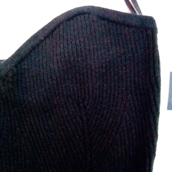 Abercrombie & Fitch Sculpt Sweetheart Sweater Tube Top Size Small - Picture 6 of 11